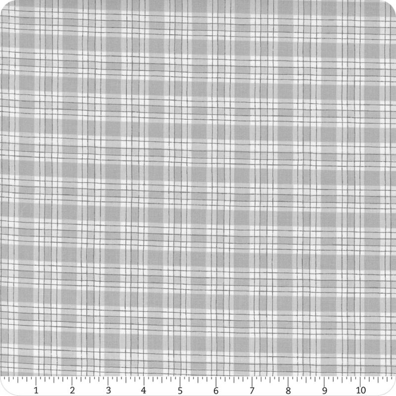 Wilmington Lemon Zest Gray Plaid