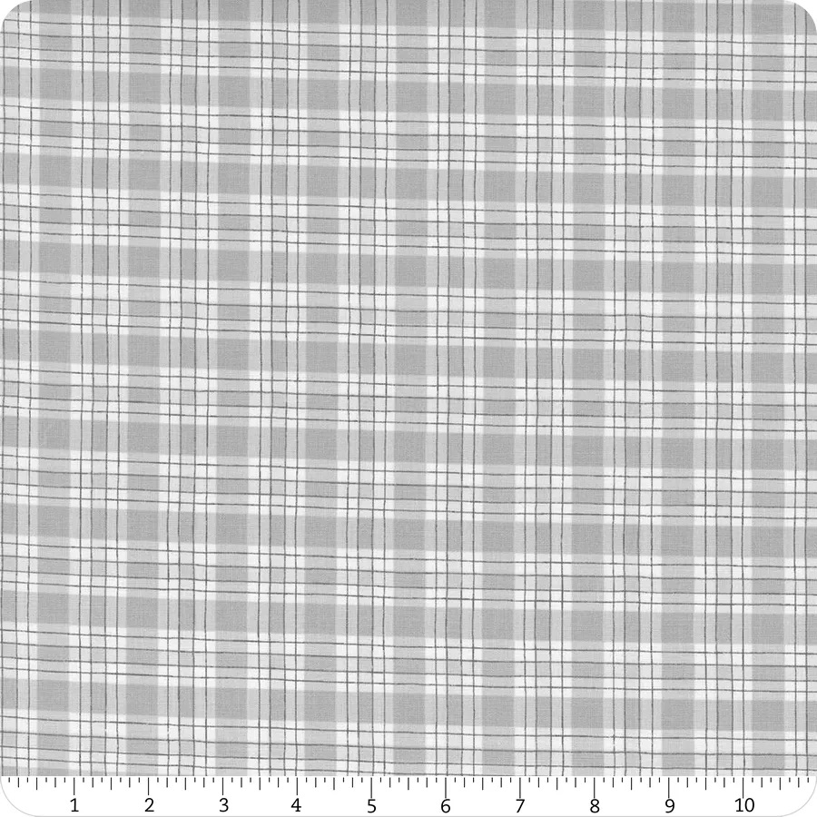 Wilmington Lemon Zest Gray Plaid