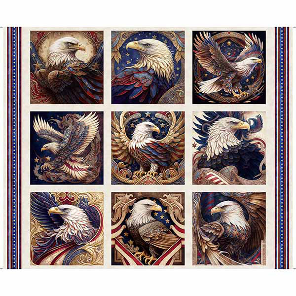 QT American Spirit Eagle Block Panel