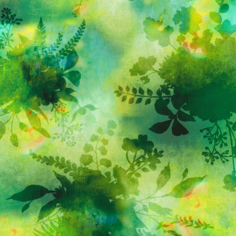 Robert Kaufman - Misty Garden Bouquet Fern