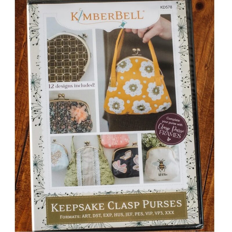 Kimberbell Keepsake Clasp Purse CD