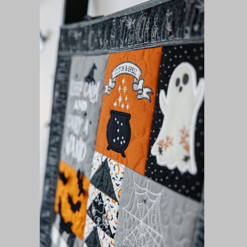 Kimberbell Pumpkins & Potions Ladder Quilt - Image 3