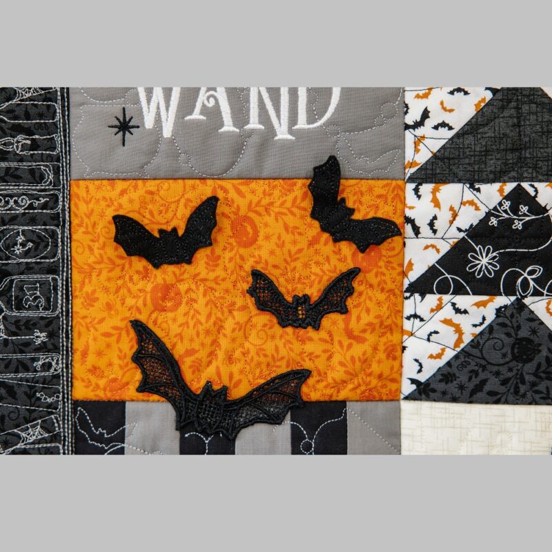 Kimberbell Pumpkins & Potions Ladder Quilt - Image 11