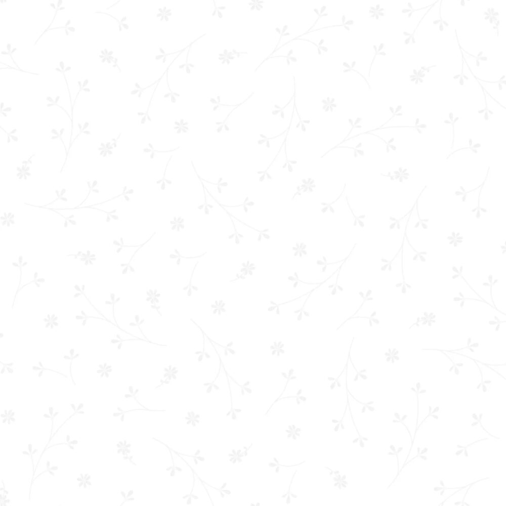 Maywood Kimberbell White on White Pretty Petal