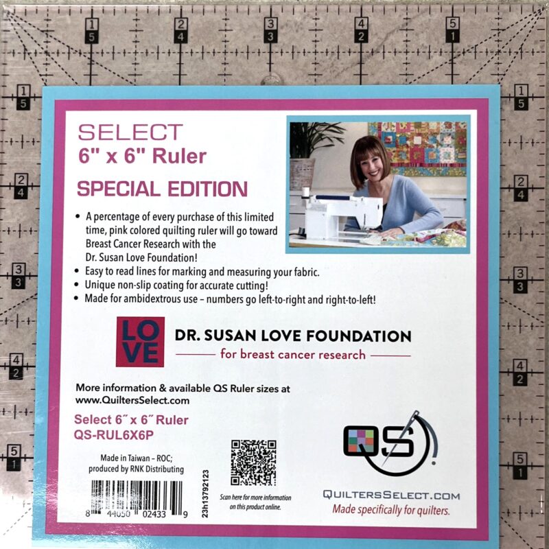 Quilters Select 6x6 Special Edition Pink