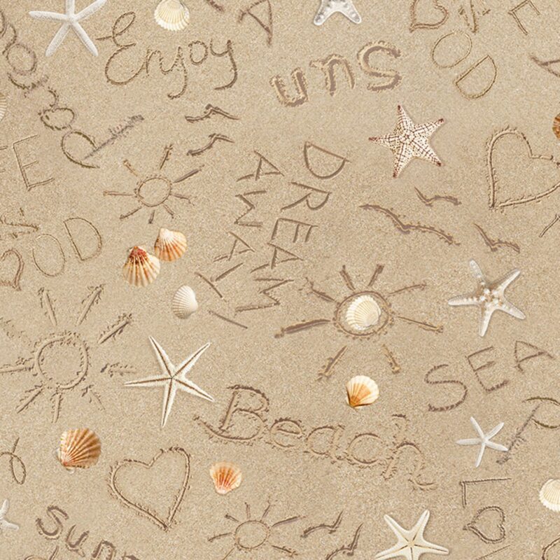 Timeless Beach Sand Writing #C1234-SAND / BEACH-CD1234 SAND