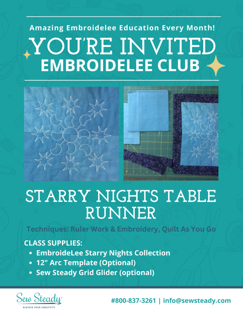 June Embroidelee Instructions