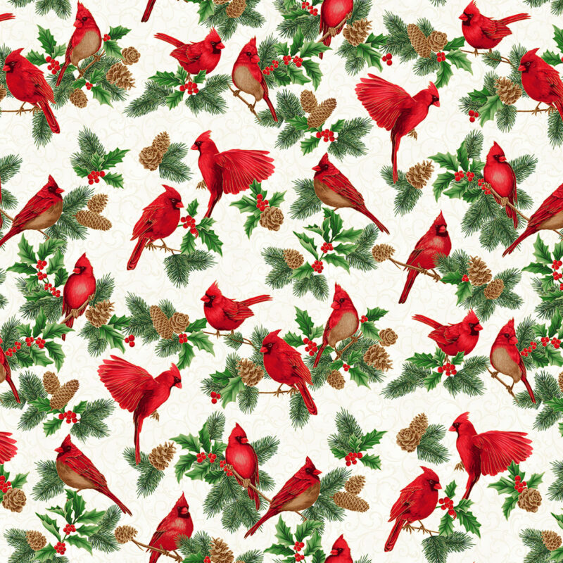Hoffman Natural/gold Christmas Splendor - W7775H-20G