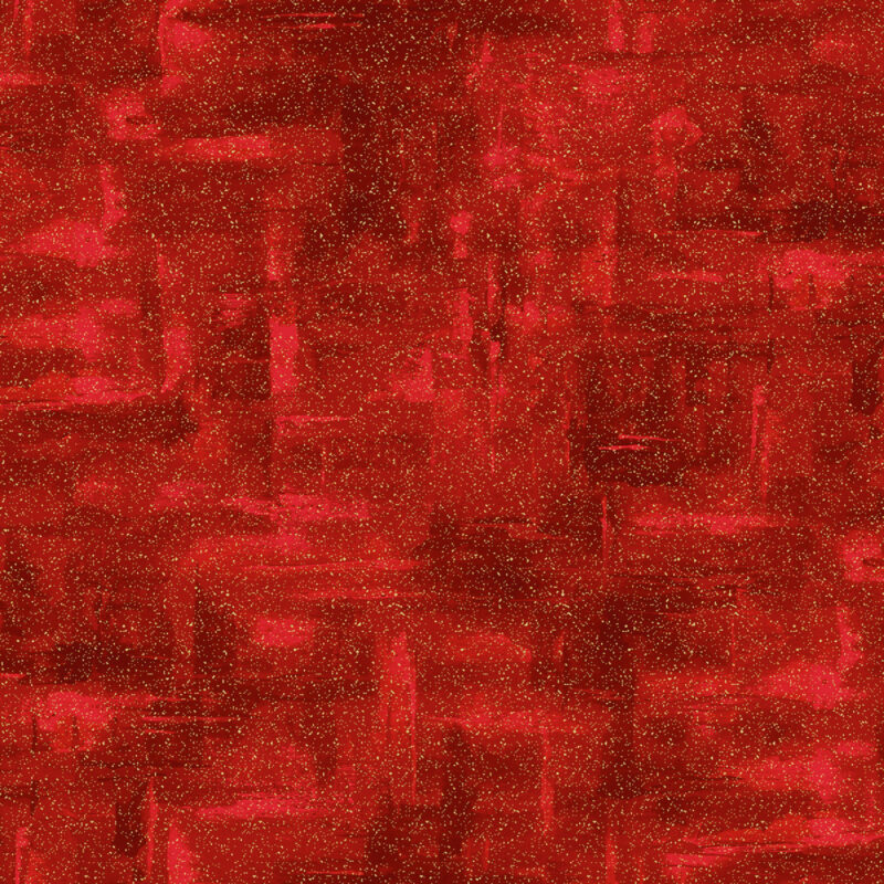 Hoffman Christmas Splendor Cherry/Gold - W7783H-403G