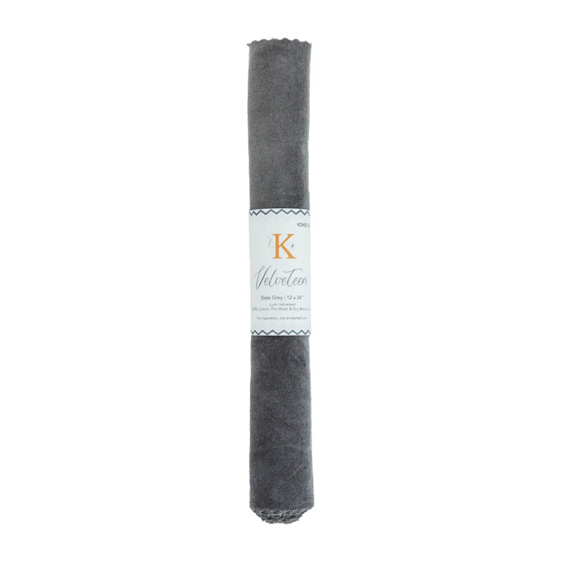 Kimberbell Velveteen - Slate Grey