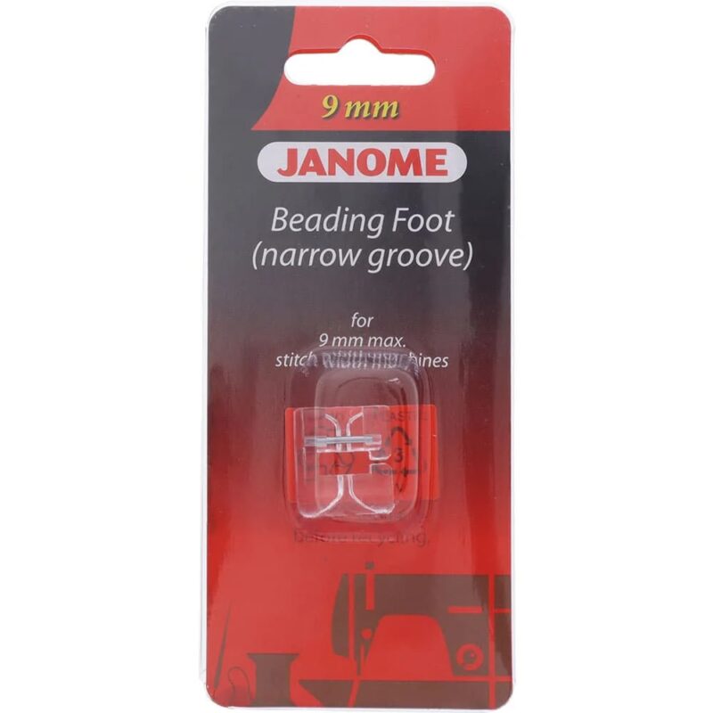Beading Foot (narrow Groove 2mm) for 9mm machines - Image 4