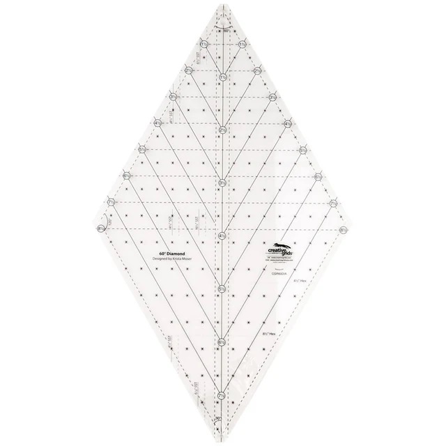 Creative Grids 60 Degree ruler