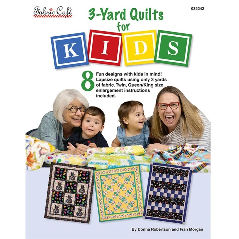 3 Yard Quilts for Kids Quilt Booklet Fabric Cafe #FC-032242