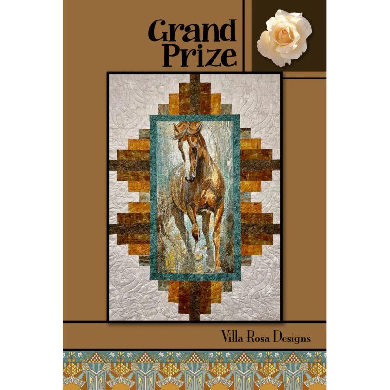 "Grand Prize" Villa Rosa Designs Panel Quilt Pattern