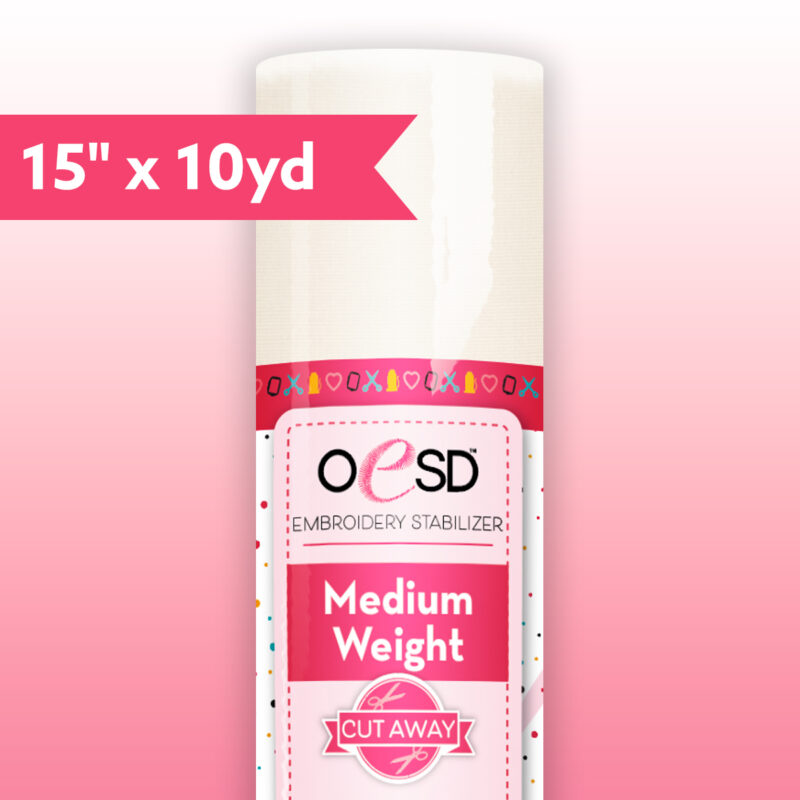 OESD Medium Weight Cutaway 15" x 10 yds - Image 2