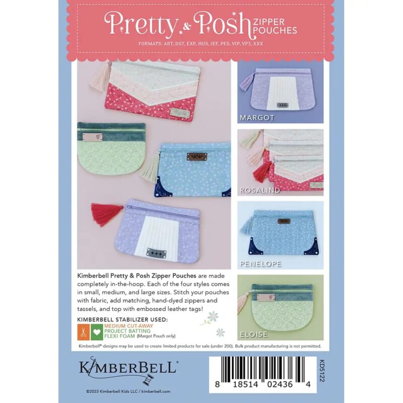 KB Pretty & Posh Zipper Pouches - Image 2