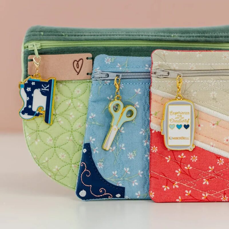 Kimberbell Zipper Charms - 1.5" - set of 3 - Image 5