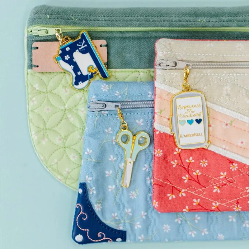 Kimberbell Zipper Charms - 1.5" - set of 3 - Image 7