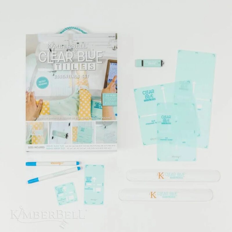 Kimberbell Clear Blue Tiles Essentials Set - Image 4