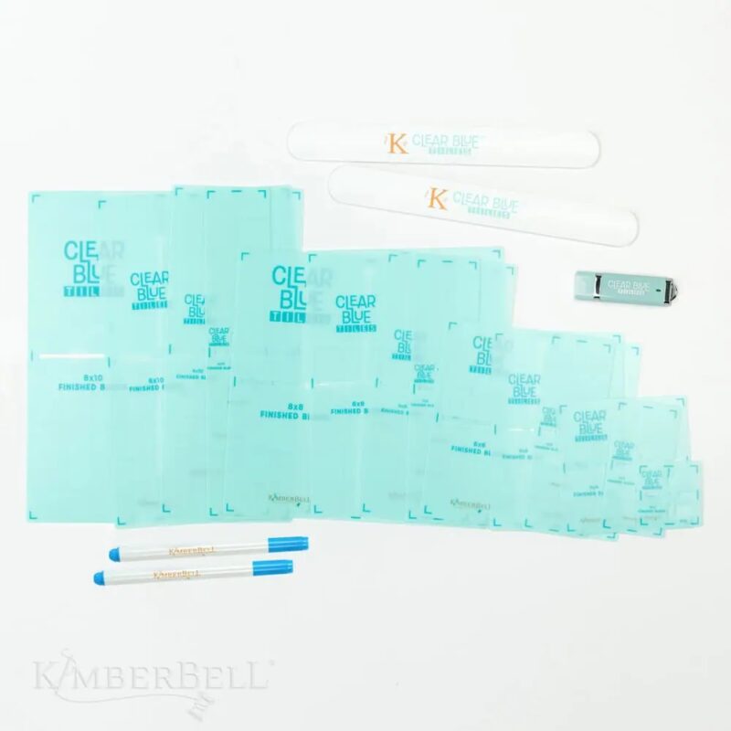Kimberbell Clear Blue Tiles Essentials Set - Image 7