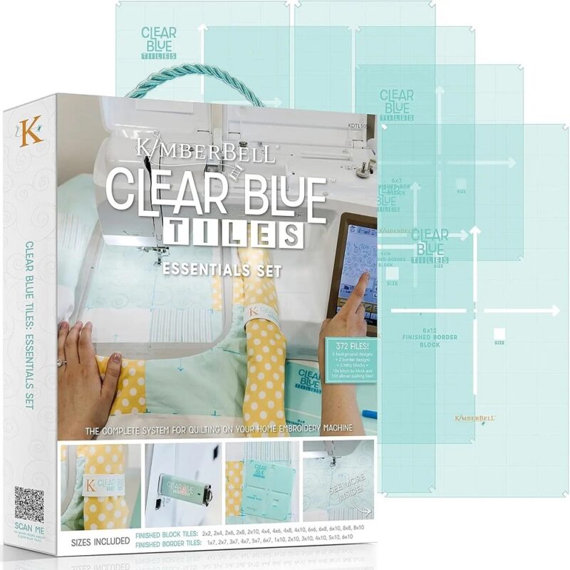 Kimberbell Clear Blue Tiles Essentials Set