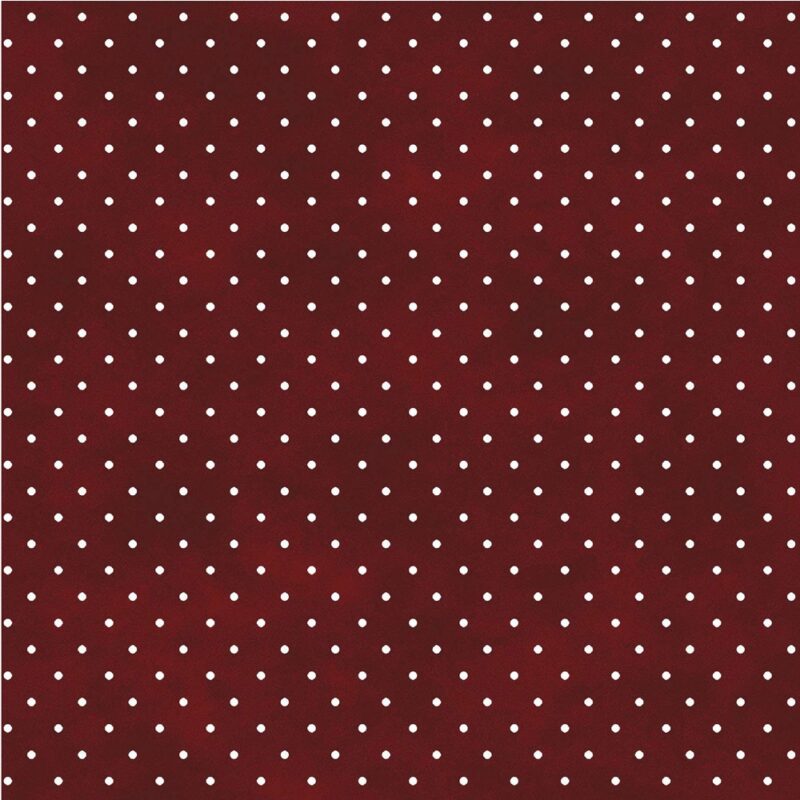 Kimberbell Beautiful Basics Classic Dot - Deep Red MAS609-R2