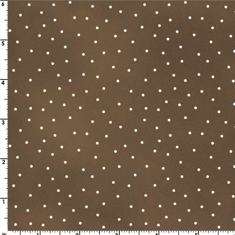 Kimberbell Beautiful Basics Scattered Dot - Earth MAS8119-A3 - Image 2