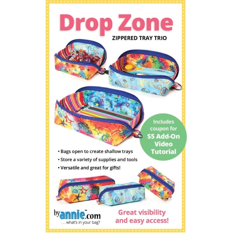 Drop Zone - Zippered Tray Trio