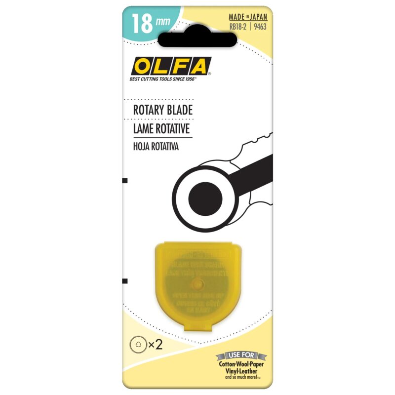 OLFA 18mm Rotary Blade #RB18-2 - Image 2