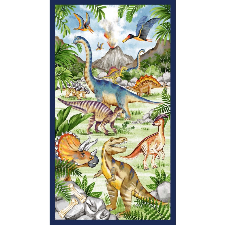 MM Dinosaur Panel 24"