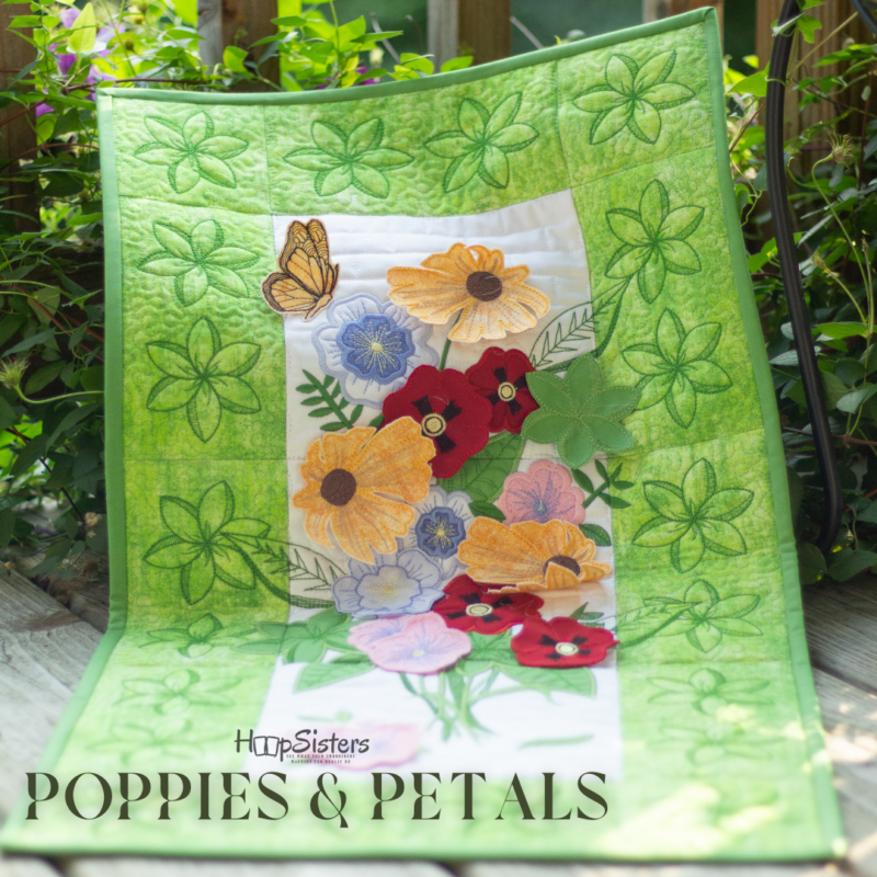 Hoopsisters Poppies and Petals Digital Exclusive