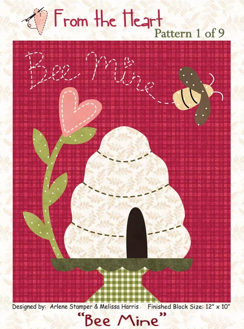 From the Heart Block of the Month Quilt - Image 2