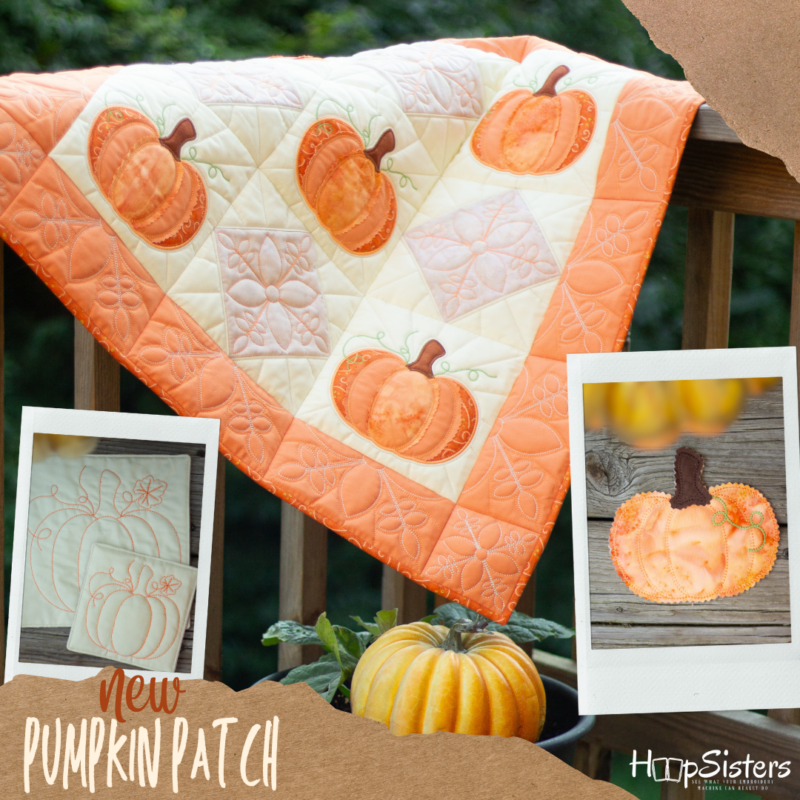 Hoopsisters Pumpkin Patch Wallhanging-download - Image 3