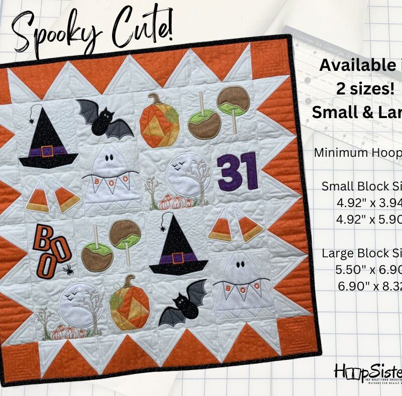Hoopsisters Spooky Cute - Digital Download
