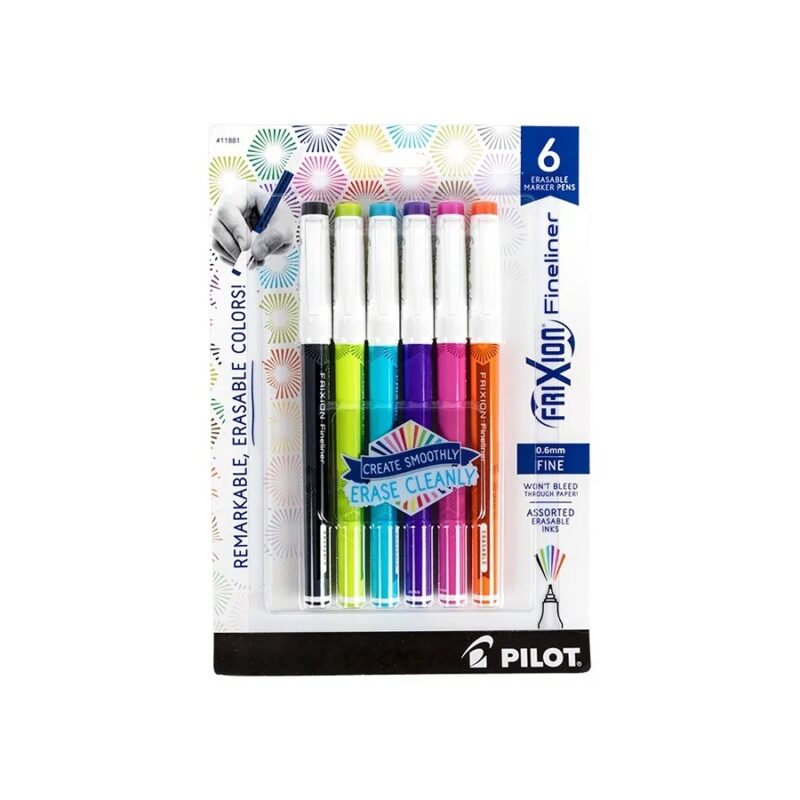 Frixion Fineliner Erasable Marker Pen - Asst Colors - Image 2