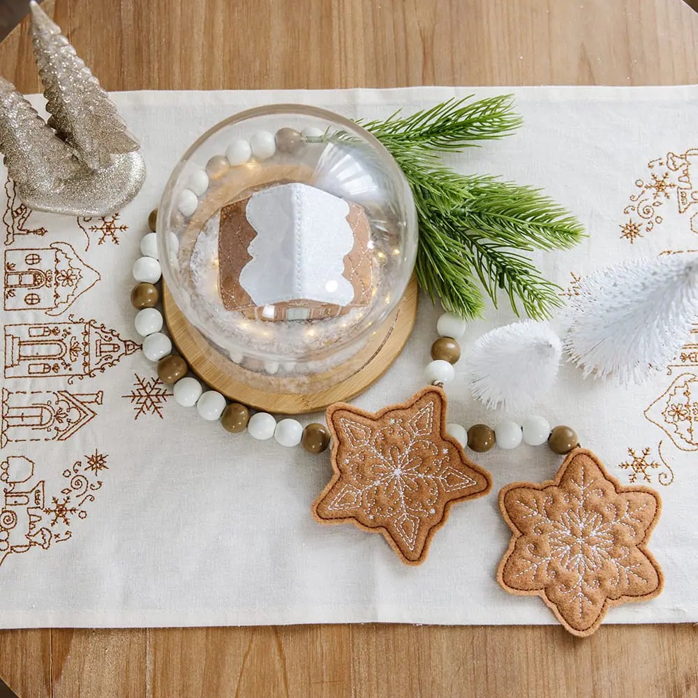 Winter Wood Beaded Garland - Image 3