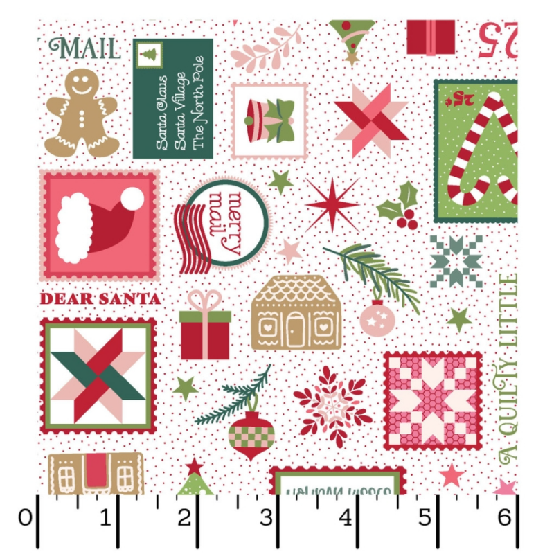 Quilty Little Christmas - White - Image 2