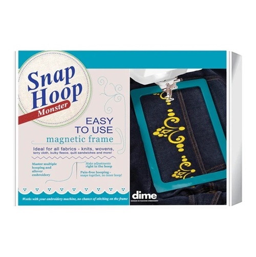 Dime Monster hoop 11"x18.1"