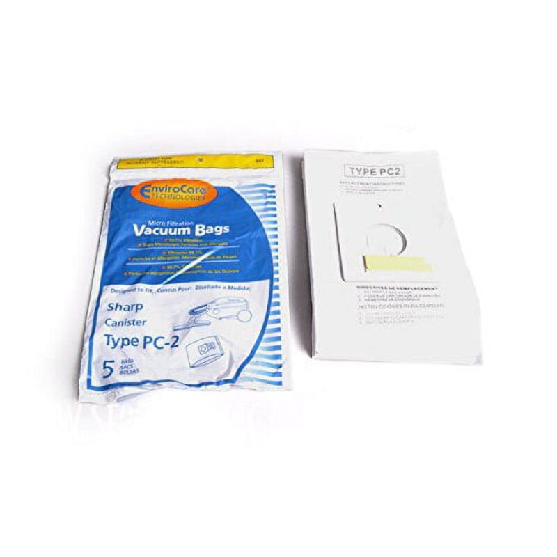 Sharp PC-2 Canister Bags 5pk