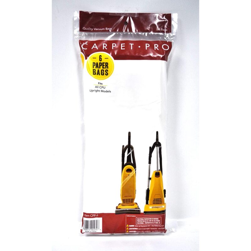 Carpet Pro Bags 6pk