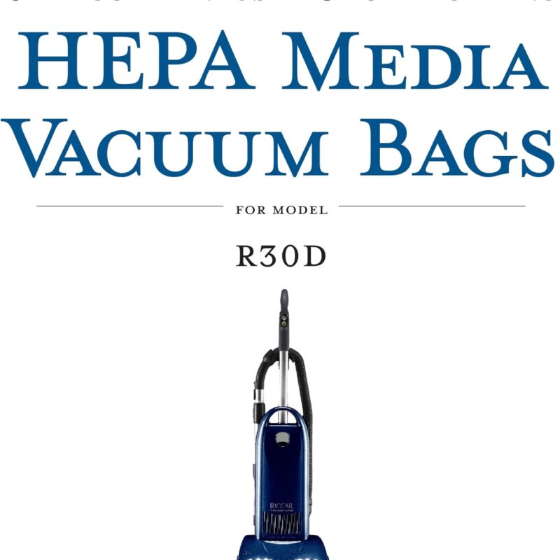 Riccar R30D Hepa Bags 6pk
