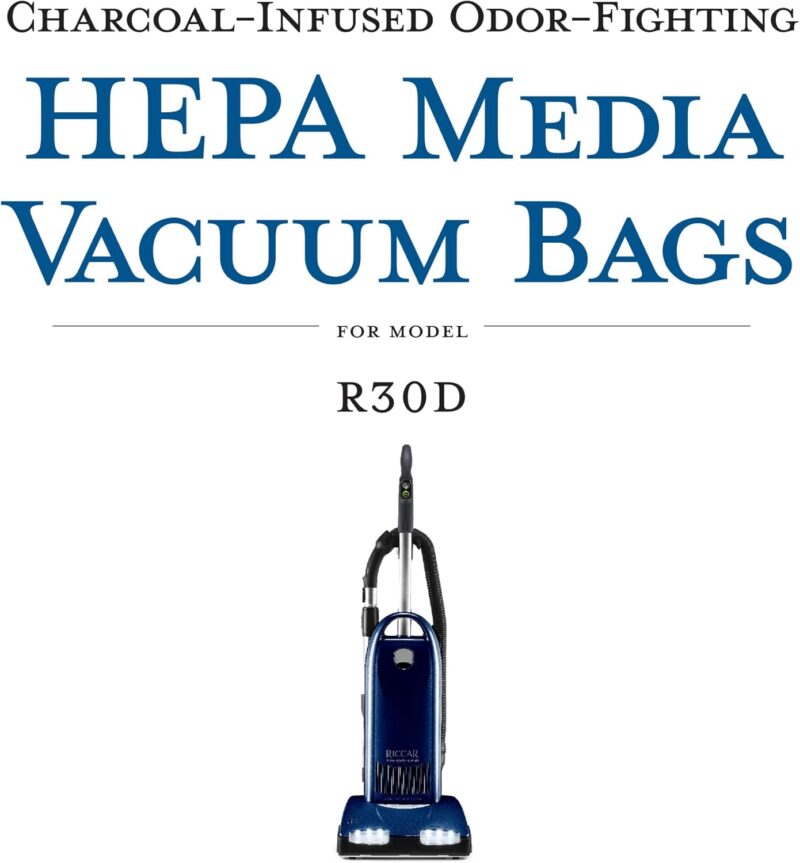 Riccar R30D Hepa Bags 6pk
