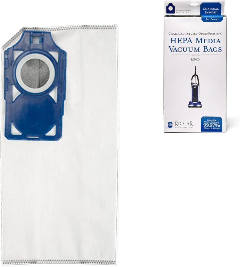 Riccar R30D Hepa Bags 6pk - Image 2