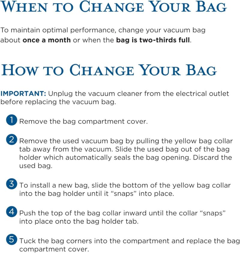 Riccar Hepa R40P Bags 6pk - Image 3
