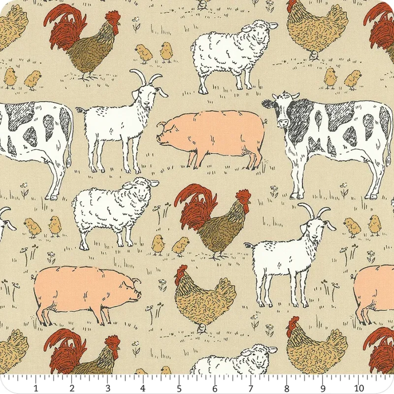 Farmstead Linen Animal Farm