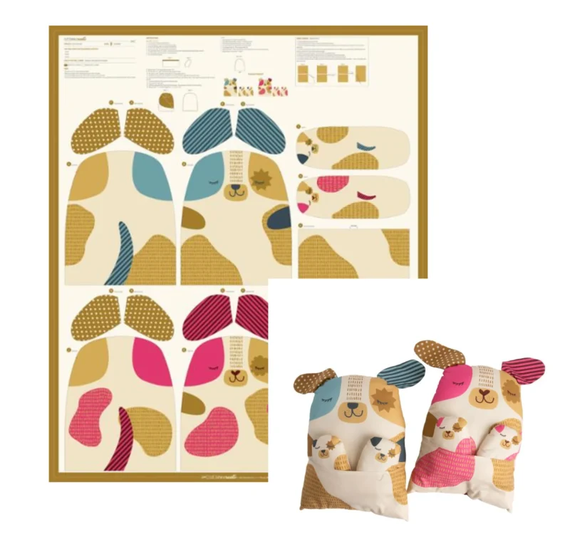 Dog Plushie Panel