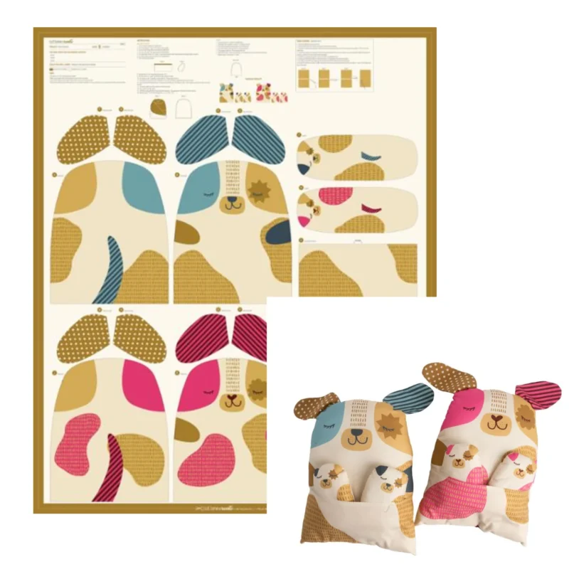 Dog Plushie Panel