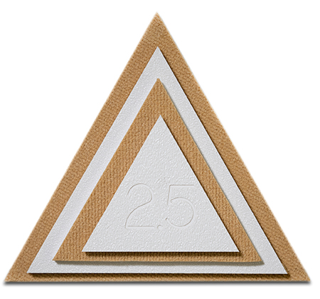 Janome Triangle Templates 2.5-5.5