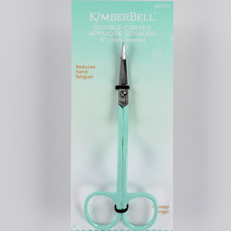 Kimberbell Double Curved Applique Scissors 6" (Right)