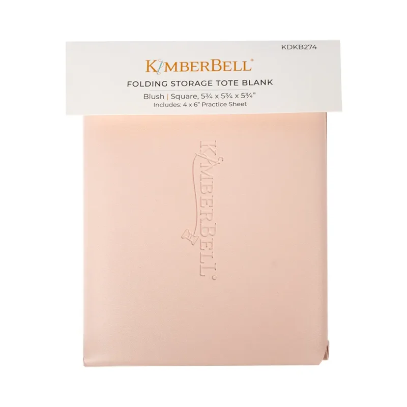 kimberbell storage tote blush